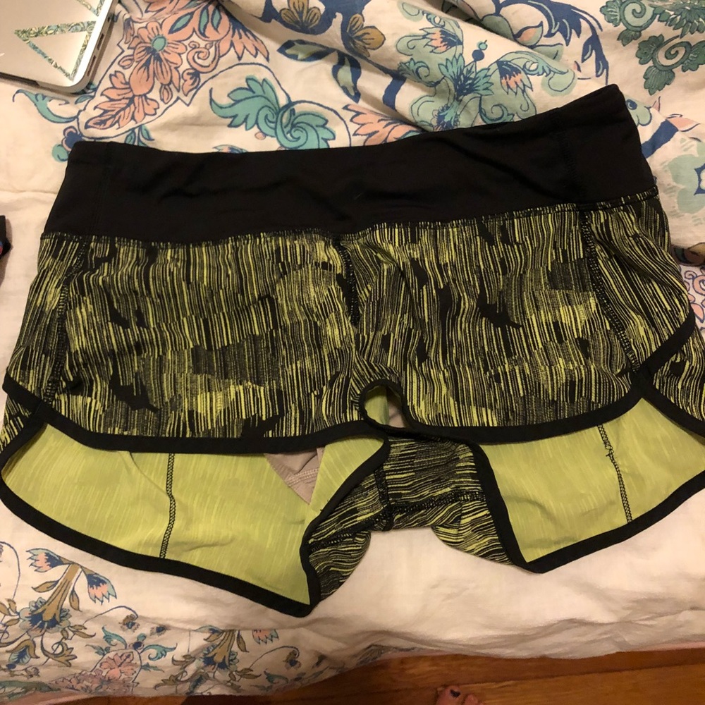 Lululemon speed shorts